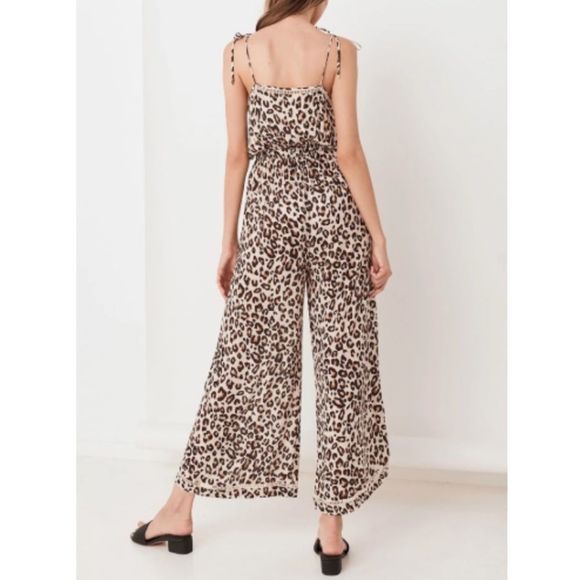 NWT Spell & The Gypsy Bodhi Leopard Print Jumpsuit - Picture 4 of 9